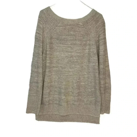 Lou & Grey Medium Gray Alpaca/Wool Blend Sweater Tunic Womens - Picture 1 of 6